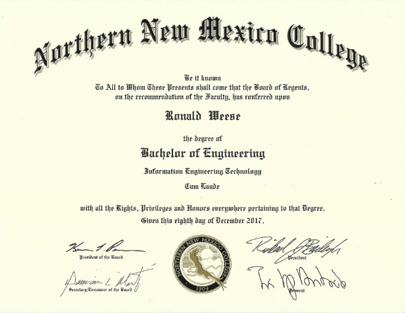 Bachelor in Engineering Degree